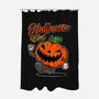 Halloween Retro Vibes-None-Polyester-Shower Curtain-FernandoSala
