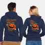 Halloween Retro Vibes-Unisex-Zip-Up-Sweatshirt-FernandoSala