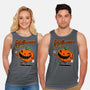 Halloween Retro Vibes-Unisex-Basic-Tank-FernandoSala