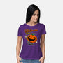 Halloween Retro Vibes-Womens-Basic-Tee-FernandoSala