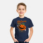 Halloween Retro Vibes-Youth-Basic-Tee-FernandoSala