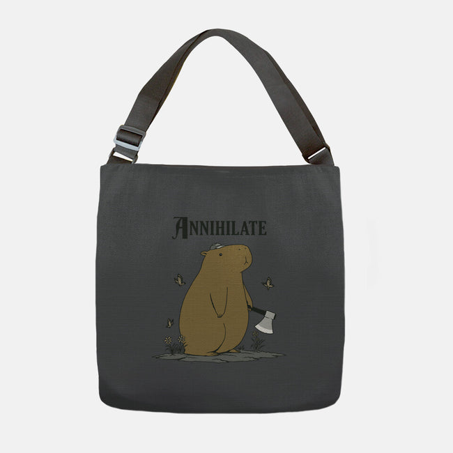Annihilate-None-Adjustable Tote-Bag-pigboom