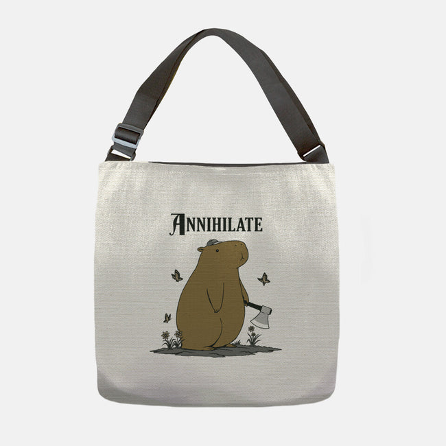 Annihilate-None-Adjustable Tote-Bag-pigboom