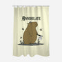 Annihilate-None-Polyester-Shower Curtain-pigboom