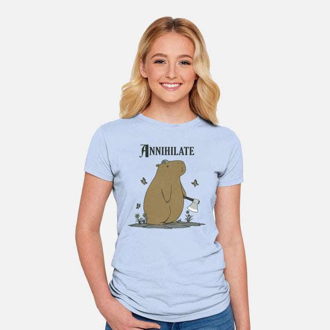 Annihilate-Womens-Fitted-Tee-pigboom