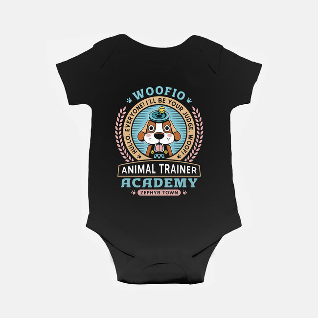 Woofio Zephyr Town Academy-Baby-Basic-Onesie-LAGELANTEE