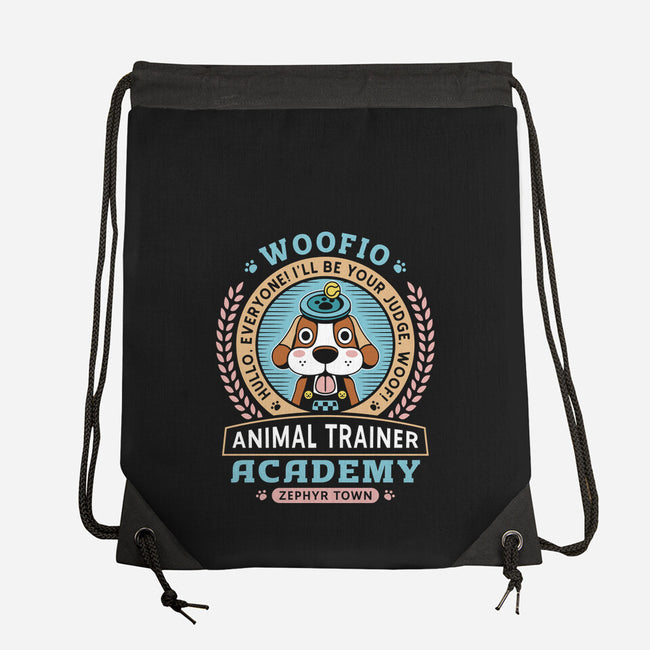 Woofio Zephyr Town Academy-None-Drawstring-Bag-LAGELANTEE