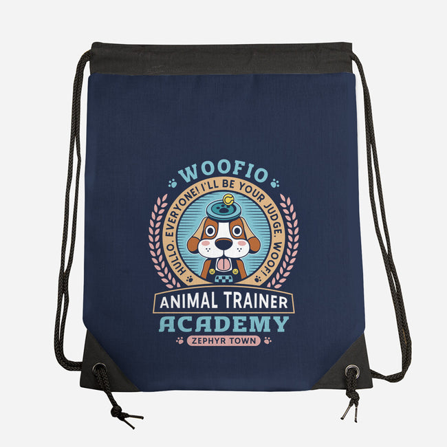 Woofio Zephyr Town Academy-None-Drawstring-Bag-LAGELANTEE