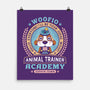 Woofio Zephyr Town Academy-None-Matte-Poster-LAGELANTEE