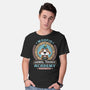 Woofio Zephyr Town Academy-Mens-Basic-Tee-LAGELANTEE