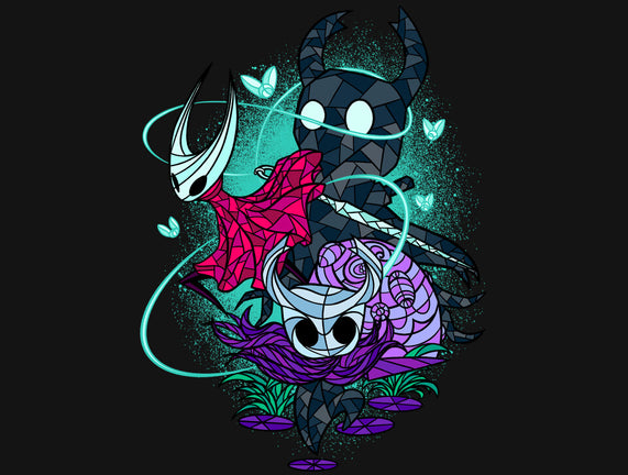 Stained Glass Bug Warriors Fantasy