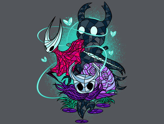 Stained Glass Bug Warriors Fantasy