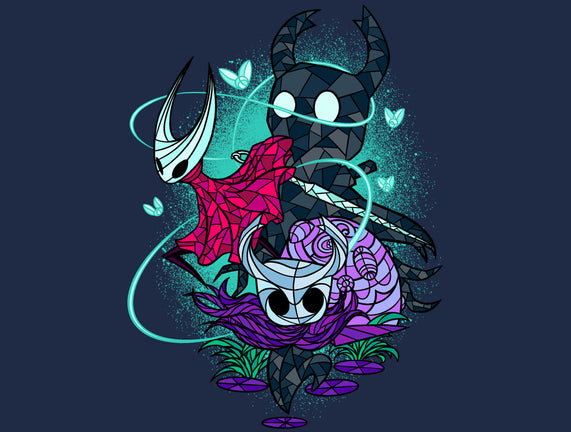 Stained Glass Bug Warriors Fantasy