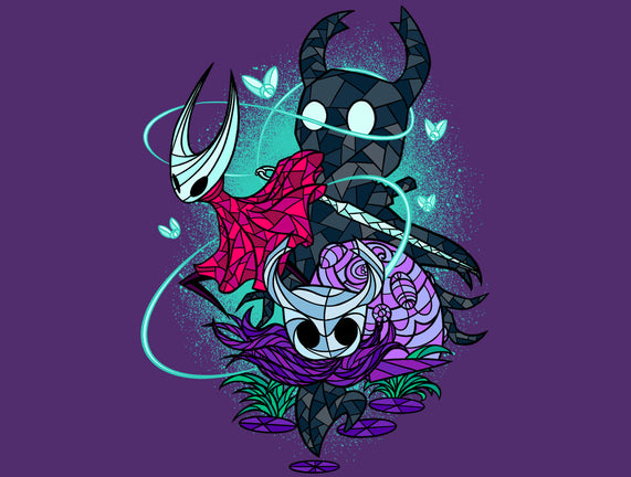 Stained Glass Bug Warriors Fantasy