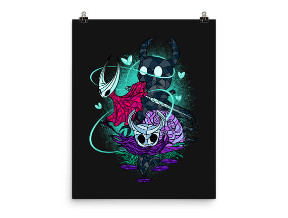 Stained Glass Bug Warriors Fantasy