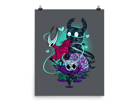 Stained Glass Bug Warriors Fantasy