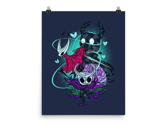 Stained Glass Bug Warriors Fantasy