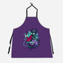 Stained Glass Bug Warriors Fantasy-Unisex-Kitchen-Apron-sachpica