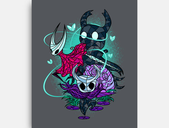 Stained Glass Bug Warriors Fantasy