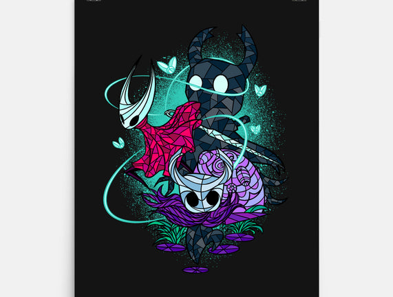 Stained Glass Bug Warriors Fantasy