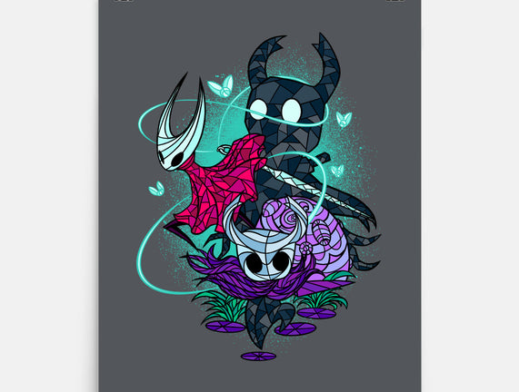 Stained Glass Bug Warriors Fantasy