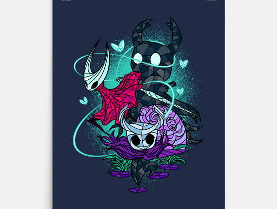 Stained Glass Bug Warriors Fantasy