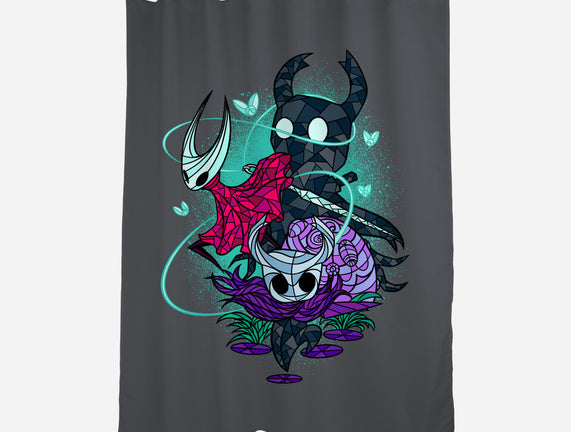 Stained Glass Bug Warriors Fantasy