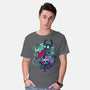 Stained Glass Bug Warriors Fantasy-Mens-Basic-Tee-sachpica