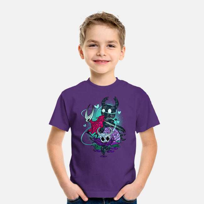 Stained Glass Bug Warriors Fantasy-Youth-Basic-Tee-sachpica