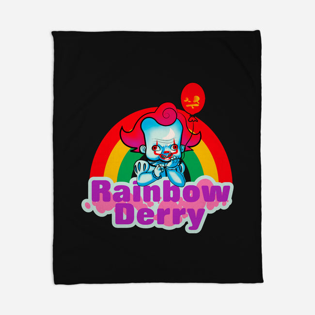 Rainbow Derry-None-Fleece-Blanket-Samuel