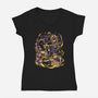 The Last Adventure-Womens-V-Neck-Tee-Estudio Horta