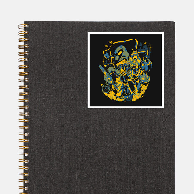 Last Breath At The End-None-Glossy-Sticker-Estudio Horta