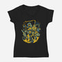 Last Breath At The End-Womens-V-Neck-Tee-Estudio Horta