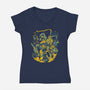 Last Breath At The End-Womens-V-Neck-Tee-Estudio Horta
