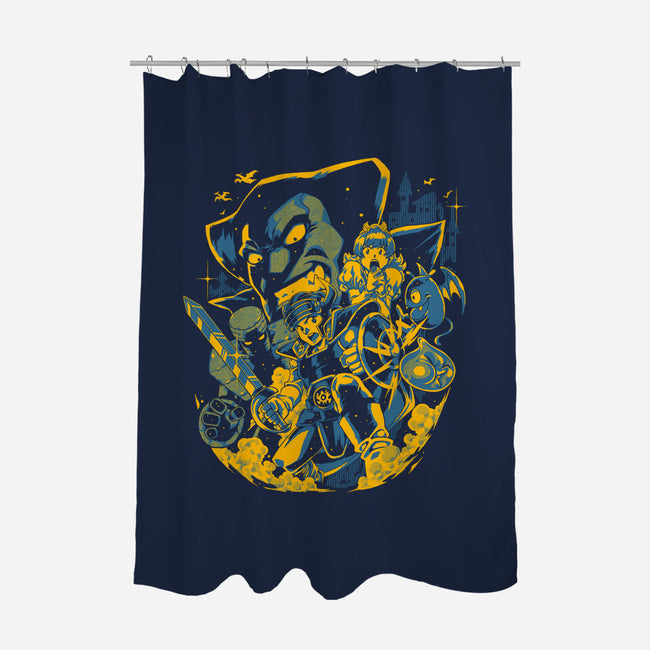 Last Breath At The End-None-Polyester-Shower Curtain-Estudio Horta