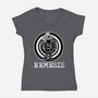 Classic Nemesis-Womens-V-Neck-Tee-nickzzarto