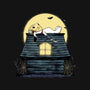 The Haunted Dog House-Unisex-Crew Neck-Sweatshirt-alfbocreative