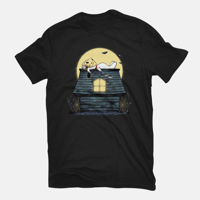 The Haunted Dog House-Unisex-Basic-Tee-alfbocreative
