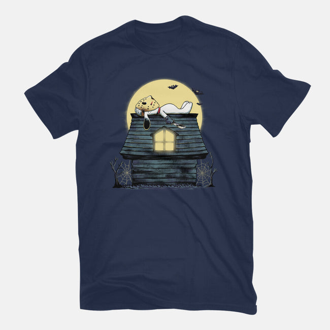 The Haunted Dog House-Mens-Heavyweight-Tee-alfbocreative