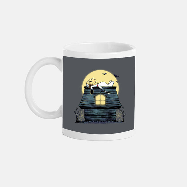 The Haunted Dog House-None-Mug-Drinkware-alfbocreative