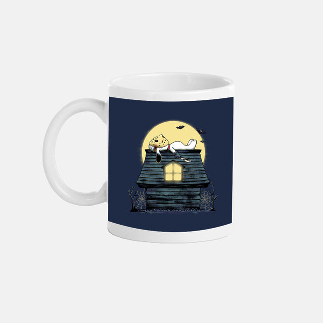 The Haunted Dog House-None-Mug-Drinkware-alfbocreative