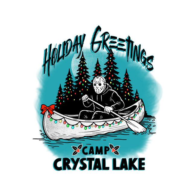 Holiday Greeting Crystal Lake-None-Basic Tote-Bag-palmstreet
