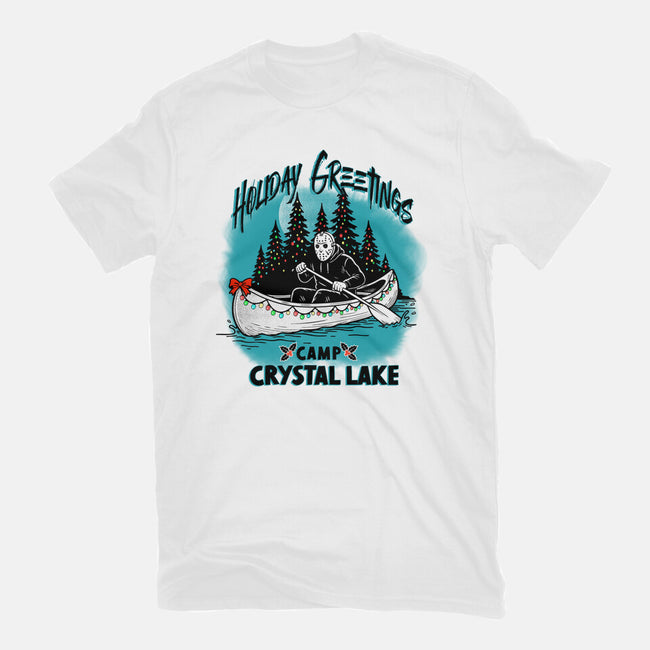 Holiday Greeting Crystal Lake-Mens-Heavyweight-Tee-palmstreet