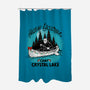 Holiday Greeting Crystal Lake-None-Polyester-Shower Curtain-palmstreet