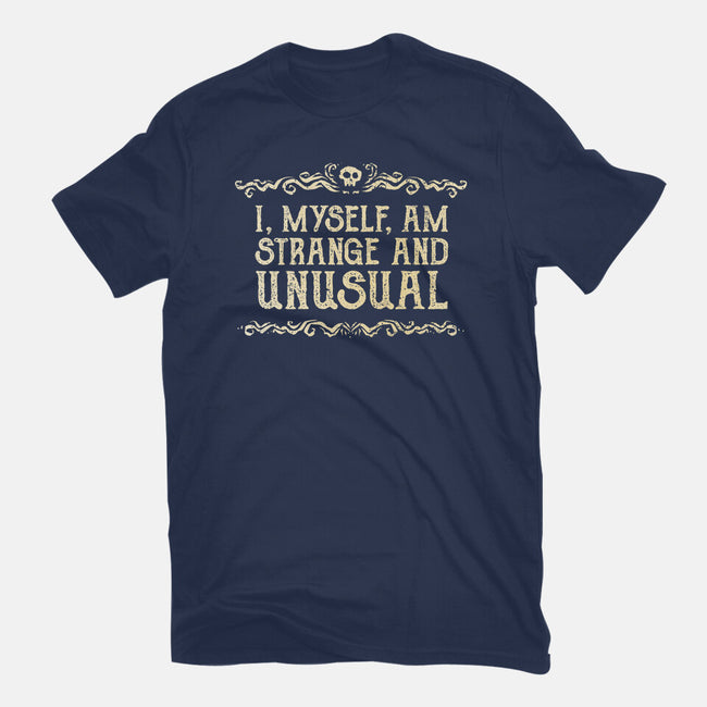 I Am Strange And Unusual-Mens-Premium-Tee-kg07
