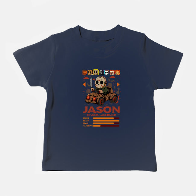 Crystal Lake Racer-Baby-Basic-Tee-JamesQJO