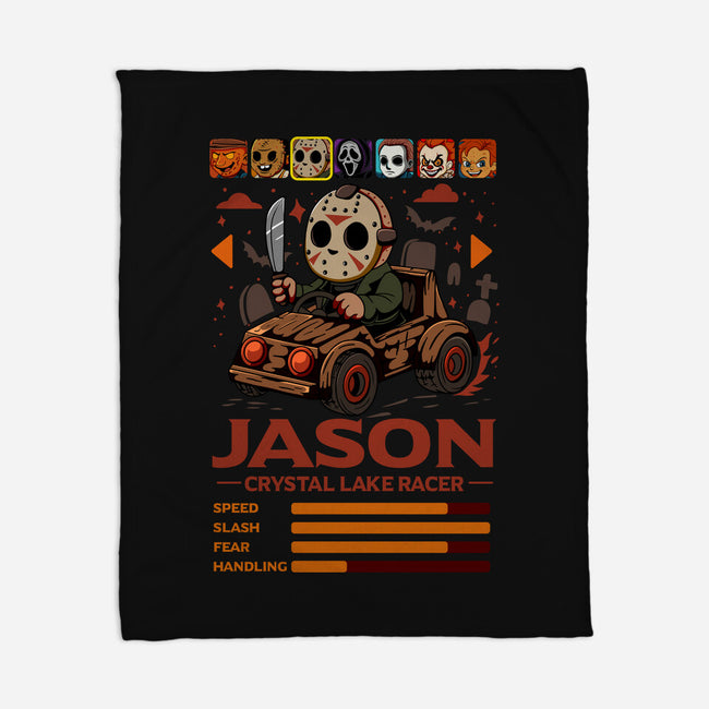 Crystal Lake Racer-None-Fleece-Blanket-JamesQJO