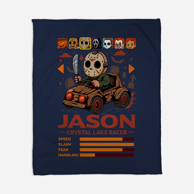 Crystal Lake Racer-None-Fleece-Blanket-JamesQJO
