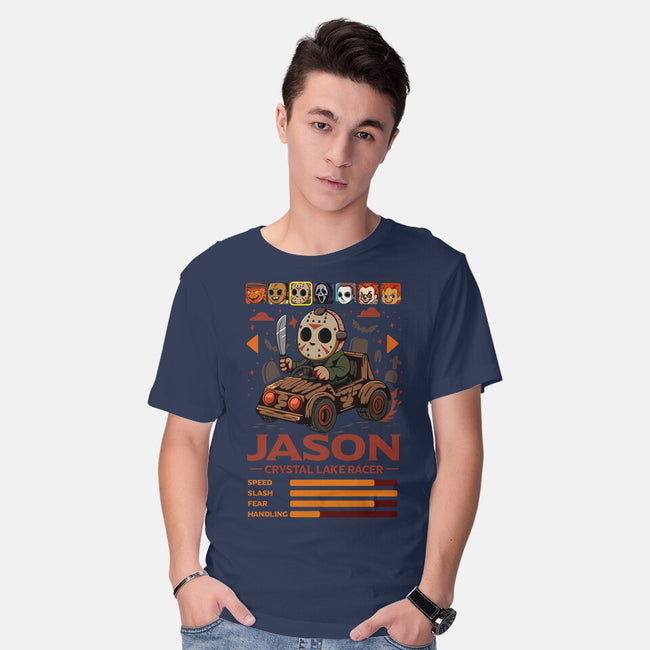 Crystal Lake Racer-Mens-Basic-Tee-JamesQJO