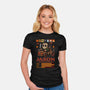 Crystal Lake Racer-Womens-Fitted-Tee-JamesQJO